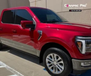highlighting ceramic coating in Fort Worth